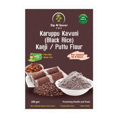Karuppu Kavuni Rice Powder – Sip n Savor