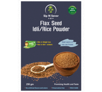 Flax seed Idli/Rice Powder